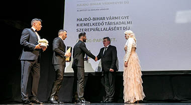 Társadalmi szerepvállalási díj a Prima Gálán